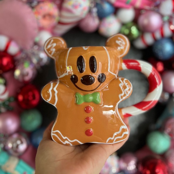 ✨NEW🍪Mickey and Minnie Gingerbread Christmas Mug SET🎁 - Picture 6 of 10